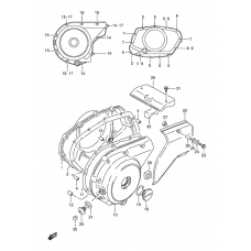 Crankcase cover ass`y (v