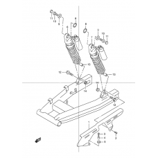 Rear shock absorber