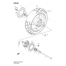 Rear wheel complete assy              

                  Dl650k7/k8/k9/l0