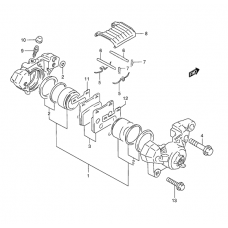 Rear caliper              

                  Gsf1200sav