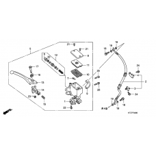 Fr. brake master cylinder