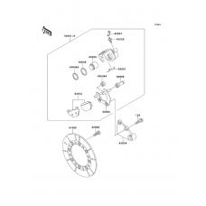 Front brake caliper