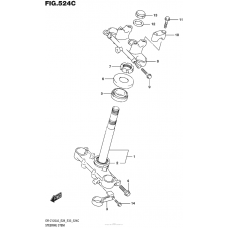 Steering Stem (Dr-Z125Ll6 E33)