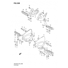 Footrest              

                  Model k1/k2/k3