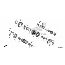 Transmission (nc700xd) (mainshaft)