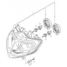 Headlamp              

                  Model k1 e24