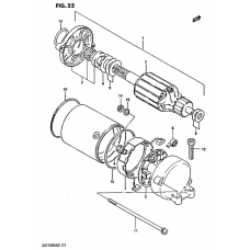 Starting motor