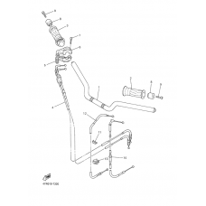 Steering handle. cable