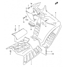 Rear leg shield