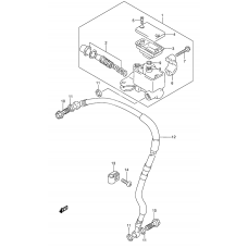 Front master cylinder