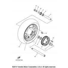 Заднее колесо