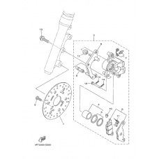 Front brake caliper