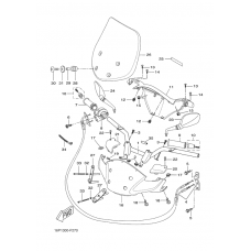 Steering handle & cable