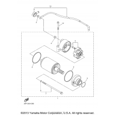 Starting motor