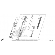 Вилка передней оси