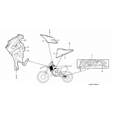 Label read the manual              

                  CR125RS
