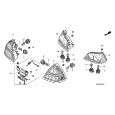 Rear combination light              

                  GL18006/7/8