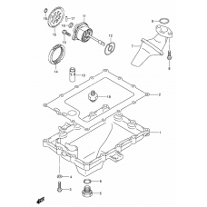 Oil pan - oil pump