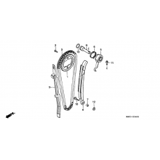 Cam chain/tensioner