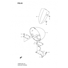 Headlamp housing