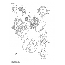 Crankcase cover ass`y (v