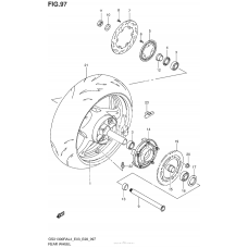 Заднее колесо (Gsx1300Ral4 E28)