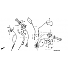 Handle lever/switch/cable