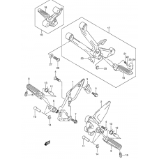 Footrest              

                  Sv1000/u1/u2k3