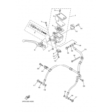 Front master cylinder