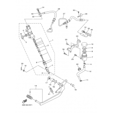 Задний тормозной цилиндр