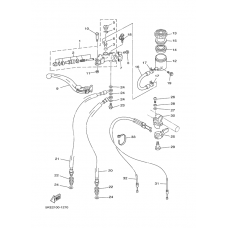 Front master cylinder