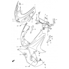 Front leg shield              

                  Model k3