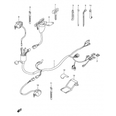 Wiring harness              

                  Dr-z400ek5/k6/k7 e1, p37