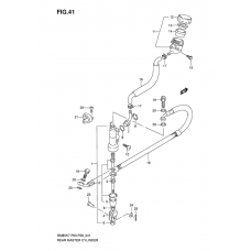 Rear master cylinder