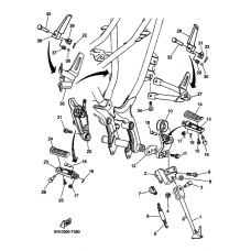 Support & repose pied