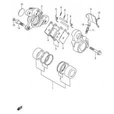 Front caliper