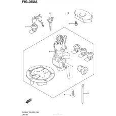 Lock Set (For Top Case,side Case)