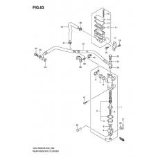 Rear master cylinder