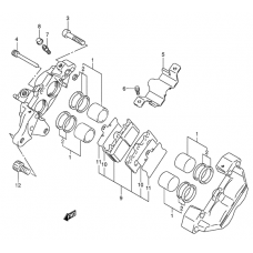 Rear caliper              

                  Model k2/k3/k4