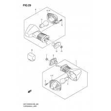 Turnsignal front & rear lamp