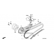 Cam chain + tensioner