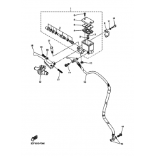 Передний тормозной цилиндр