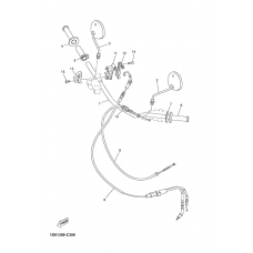 Steering handle & cable