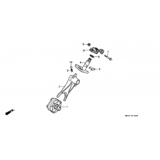 Reduction shift fork