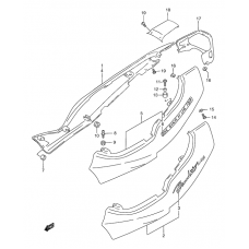 Frame cover              

                  Gsf1200y/sy