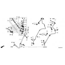 Front brake master cylinder (2)