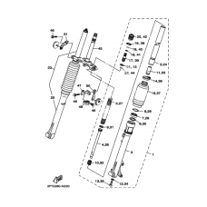 Вилка передней оси