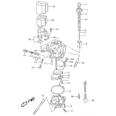 Carburetor assy              

                  Model ay50w/wr v/w/x/y