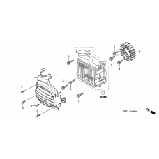 Cooling fan/fan cover