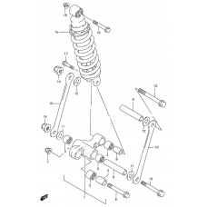 Rear cushion lever              

                  Gsf1200sav/saw/sax/say